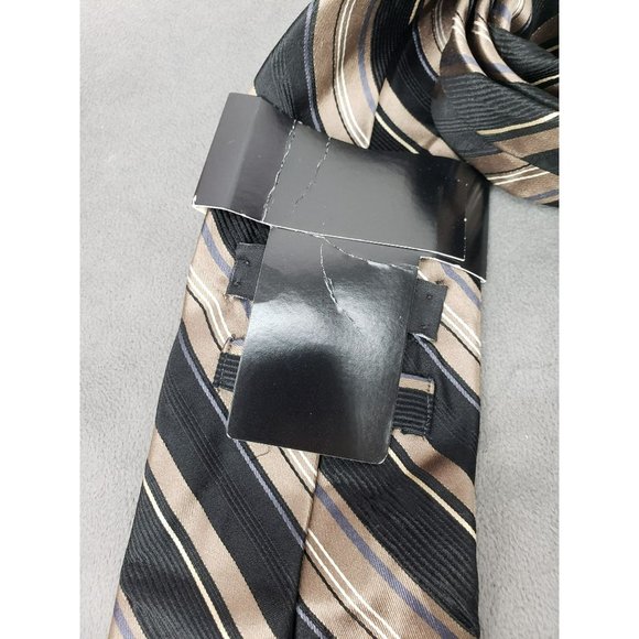 Jones New York 100% Imported Silk Striped Men's NWT Tie - Picture 6 of 9
